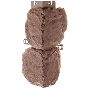 Угол наружн.фасад.А-П Бутовый Камень Скифский 440х180 мм (Р)