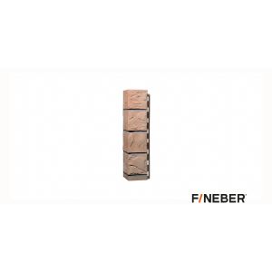 Угол наружн.фасад. FineBer Камень Терракотовый 470х115 мм