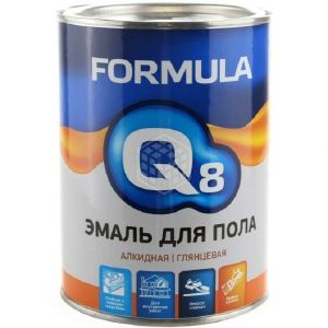 Эмаль ПФ-266 FORMULA Q8 Желто-Коричневая 0,9 кг