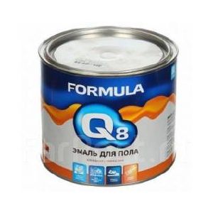 Эмаль ПФ-266 FORMULA Q8 Красно-Коричневая 1,9 кг