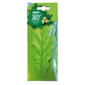 Ароматизатор в машину сухой, Листик Зеленый лес, RW6059