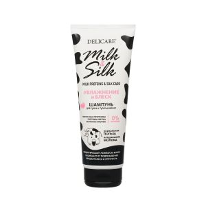 Шампунь для волос Delicare Milk & Silk «Увлажнение» 250мл