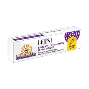 Средство от тараканов и муравьев Кинкила, гель, шприц 20 мл