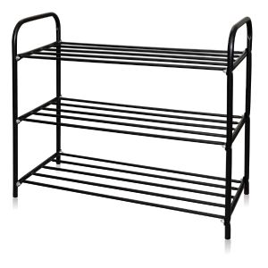 Этажерка для обуви Nika Комфорт 3, 3 полки, 79x33x59 см, медный антик ЭТК3/А