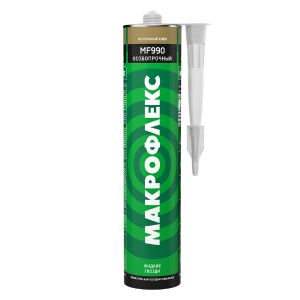 Клей монтажный особопрочный Макрофлекс MF990, жидкие гвозди, 300 мл, бежевый