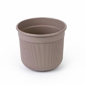 [М9120] Горшок цв.«Сканди» 2л (с дренажной вставкой)(какао)