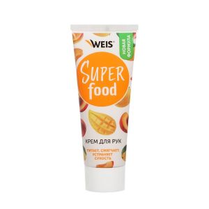 Крем для рук WEIS Super Food с маслом персика и соком манго 75мл