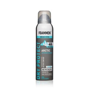Мужской дезодорант-антиперспирант Foammen Dry Protect «Arctic 48H» 150мл