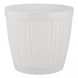 [IG623110006] Горшок для цветов InGreen BARCELONA 6,5л, D240мм белый
