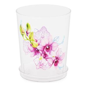[М3125] Горшок цв, д/орхидеи «Декор» 0,7л