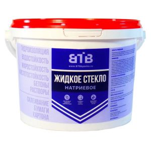 Жидкое стекло 7,5 кг, канистра, ВТВ