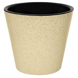 [221606625/01] Горшок для цветов Pepper D230 мм, 5 л с дренажной вставкой (светло-бежевый)