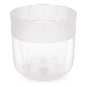 Горшок цветочный Альтернатива «Линель» 6 л двойной (прозрачный) М8772