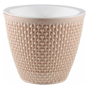 Кашпо Ротанг Пудра D-19, h-15.8 см, 3 л. КШ-7957 058827