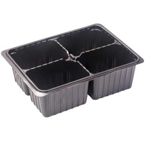 Кассета для рассады 4 ячейки, 18х13,5х6 см