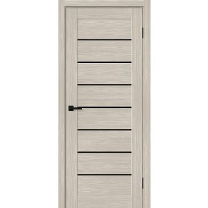 Дверь в сборе Браво-22 Cream Melinga Black Shine 2000х700 мм