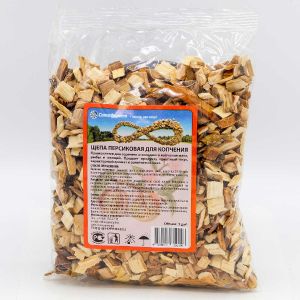 Щепа для копчения ПЕРСИК 1л