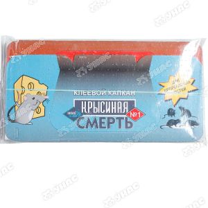 Ловушка для грызунов клеевая Крысиная Смерть/Мышиная Смерть №1