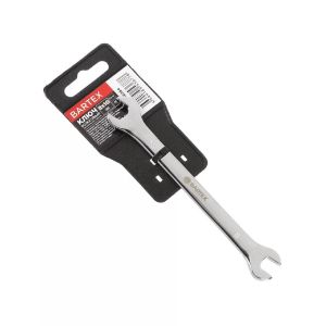 Ключ рожковый, Bartex, 8х10 мм, хромированный зеркальный, CrV сталь