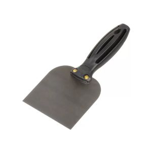 Шпательная лопатка нержавеющая сталь, 100 мм, прямая, рукоятка пластик, Bartex, 04352, 27700409110