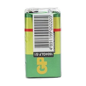 Батарейка GP Greencell 1604G-B, типоразмер Крона, 1 шт