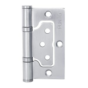 Петля Punto универсальная без врезки IN3200W SC (200-2B 75x2,5) мат. хром