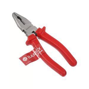 Пассатижи 180 мм, прямые, углеродистая сталь, Bartex, Эконом, 953037.1080