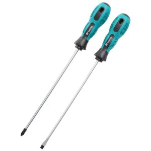 Набор отверток 2 предмета, Bartex, PH2x6, SL5x4.5, двухкомпонентный, блистер