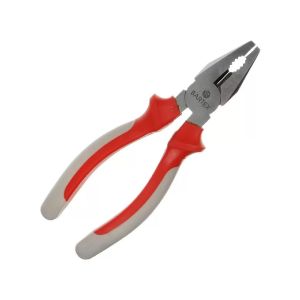 Пассатижи 200 мм, прямые, двухкомпонентный, углеродистая сталь, Bartex, Стандарт, 11003RB