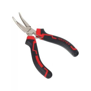 Тонкогубцы 160 мм, изогнутые, углеродистая сталь, Bartex, Профи, 11030