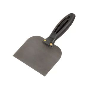 Шпательная лопатка нержавеющая сталь, 125 мм, прямая, рукоятка пластик, Bartex, 06233, 27700409112