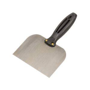 Шпательная лопатка нержавеющая сталь, 150 мм, прямая, рукоятка пластик, Bartex, 06240, 27700409114