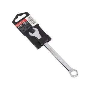 Ключ комбинированный, Bartex, 12 мм, хромированный зеркальный, CrV сталь