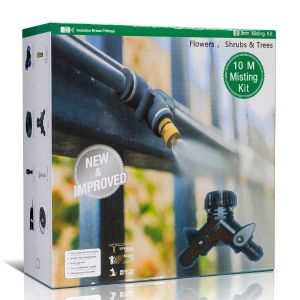 Капельный полив SH-O (набор) шланг 10м, 10 соединителей, 10 насадок д/распыления САДОВИТА