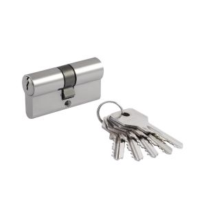 Цилиндровый механизм Нора-М STD AL Л-60 (30-30), ключ/ключ, хром