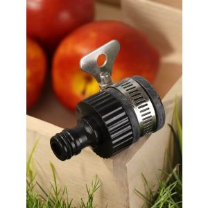 Адаптер 1/2, быстросъемный, с хомутом на кран без резьбы, Grandy, JS-315