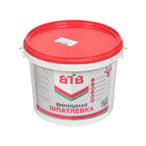 Шпатлевка ВТВ, финишная, для внутренних работ, белая, 5 кг