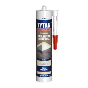 Герметик акриловый для дерева и паркета Tytan Professional, 280 мл, ясень