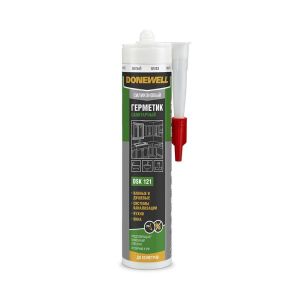 Силиконовый санитарный герметик Donewell DSK 121, 260 мл, белый