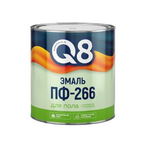 Эмаль ПФ-266 FORMULA Q8 Красно-Коричневая 2,6 кг