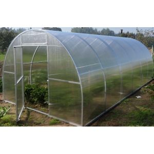 Каркас теплицы оцинкованный 3,0х6,0 м, шаг 0,65 м, профиль 40х20 мм