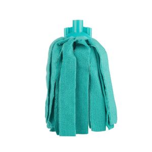 Насадка к швабре Рыжий кот Mop, микрофибра, 28 см, мятная
