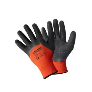 Перчатки полиэстер текстурированные Fiberon без рисунка надежный захват 10 (XL)