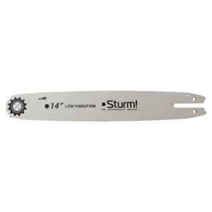 Шина 14« Sturm! паз 1,3мм, 3/8», 50 зв, хвостовик St