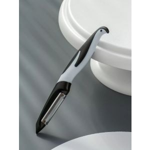 Овощечистка нержавеющая сталь, 18.5 см, рукоятка пластик, Daniks, Y4-9651