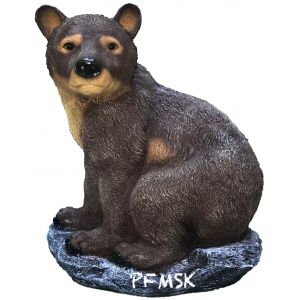 Фигура садовая Медведь Бурый 36х45х54 см