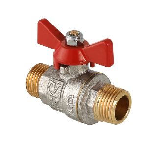 Кран шаровый 3/4" НР-НР VALTEC BASE Бабочка