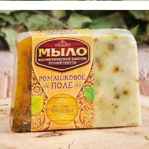 Мыло банное РОМАШКОВОЕ ПОЛЕ 100 г (Р)
