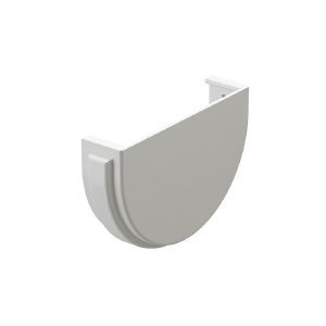 Заглушка желоба ПВХ Docke Premium d-120 мм Пломбир