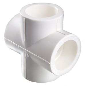 Крестовина PP-R 25 мм Белый